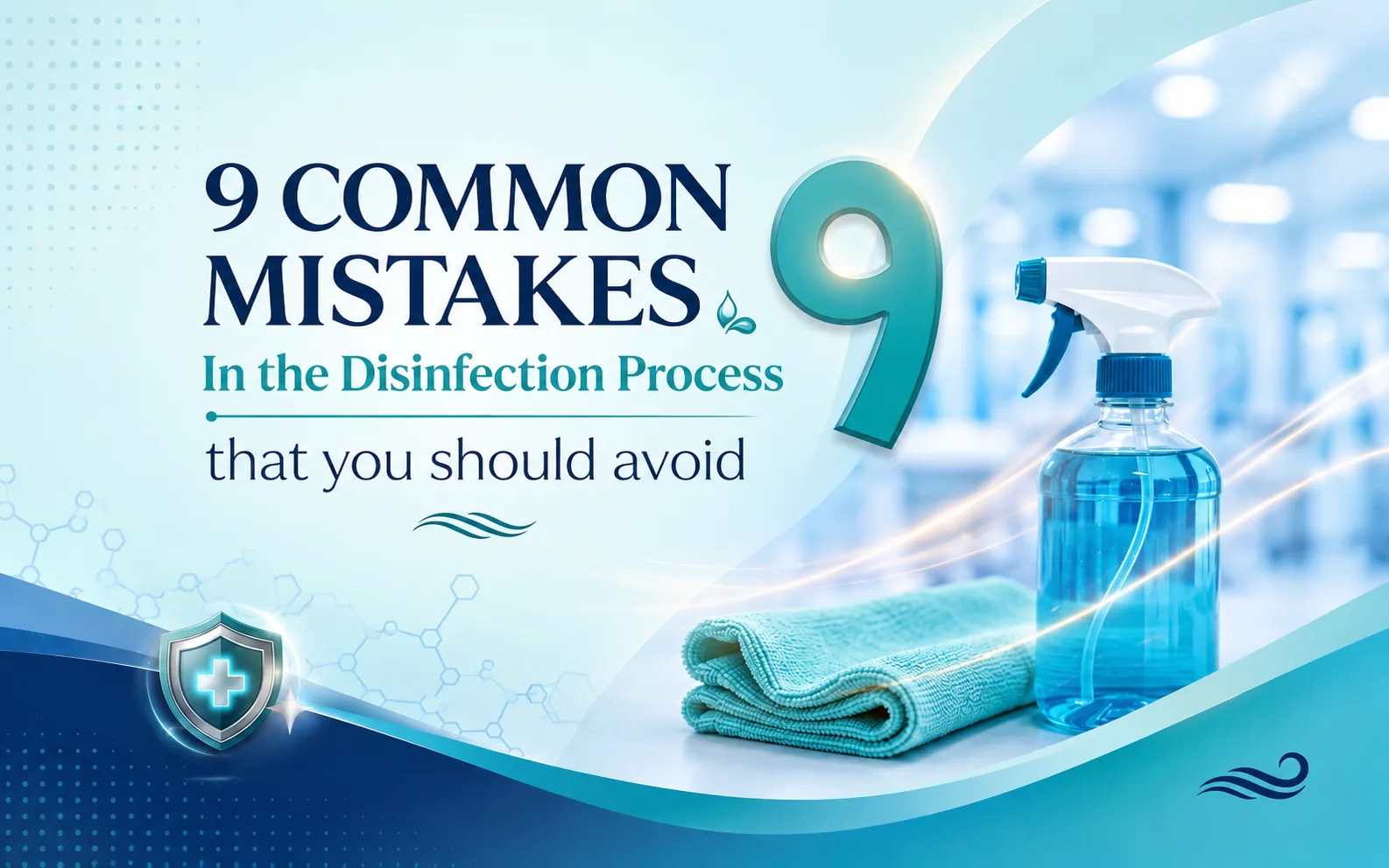9 common disinfection mistakes to avoid in infection prevention and control