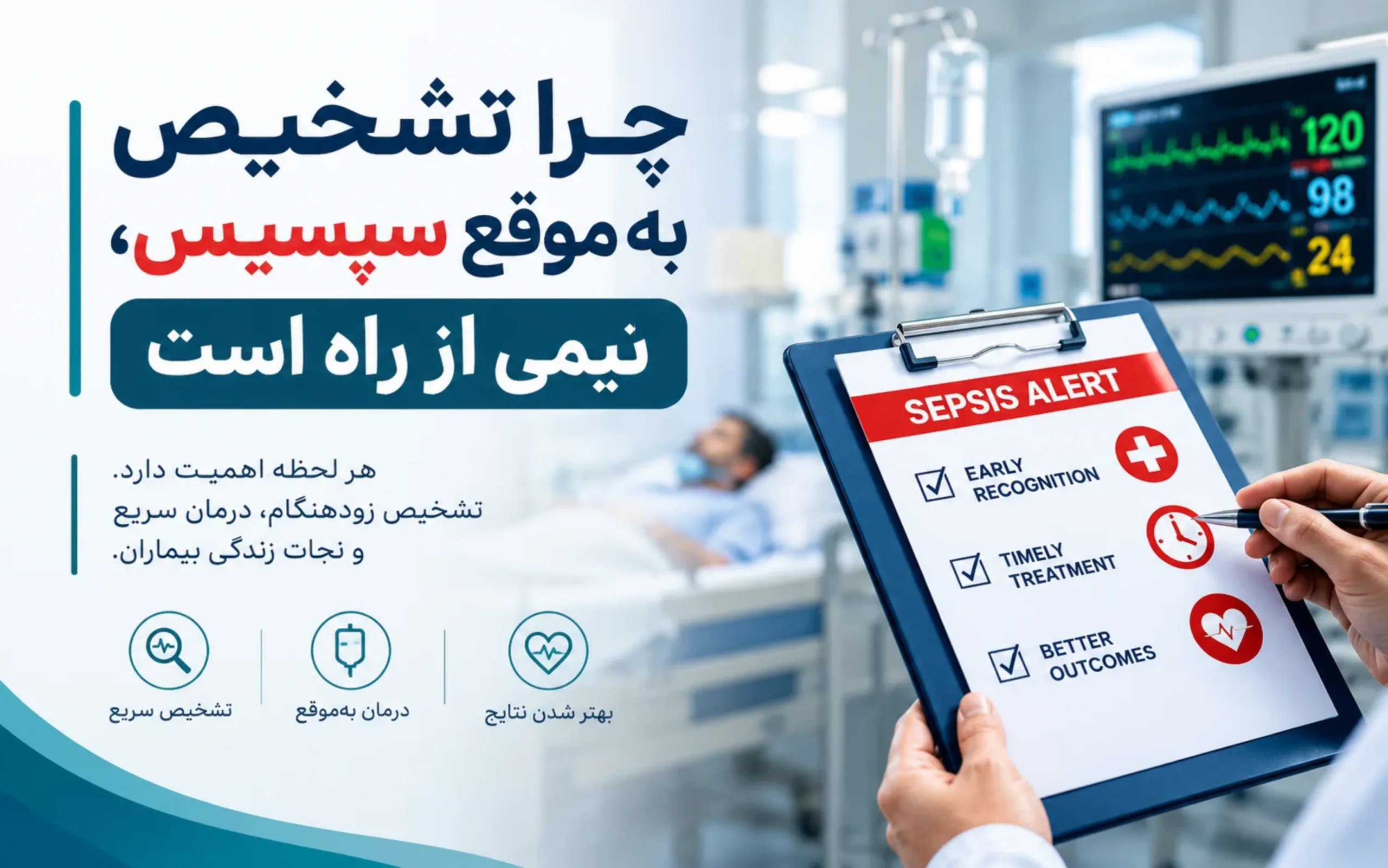 سپسیس؛ چرا تشخیص زودهنگام بدون اقدام سریع کافی نیست؟